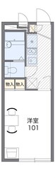 新町駅 徒歩4分 1階の物件間取画像